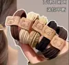 Elásticos de Cabelo de Fio de Telefone de Alta Qualidade, Cordas de Cabelo de Bolinhas de Alta Elasticidade, Elásticos de Cabelo de Verão, Acessórios de Cabelo Femininos, Duráveis, Sem Marcas, Grampos de Cabelo Elegantes