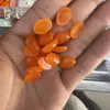 Cabujón ovalado de cristal natural de 10x14 mm, piedra suelta DIY, accesorios para joyería para pasadores de pelo, collares, pulseras, sombreros, anillos