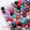 Nuevo estilo chino Dream Girl Starry Beads Streamer Cuentas redondas DIY Hecho a mano Cuentas Halo Teñido Pulsera Collar Material Cuentas sueltas