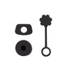 Tapa Antipolvo para Popote de Copa Stanley Transfronteriza 10mm Accesorios para Vaso Termo Stanley Tapón Antifugas Juego de 3 Piezas 40oz