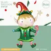 Nuevas Mini Decoraciones Navideñas, Productos Más Vendidos Transfronterizos de Amazon, Fiesta Navideña, Decoración de Escena de Regalo de Navidad