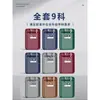 Bolsa de Archivo Transparente en Forma de L de Gran Capacidad con Cremallera para Clasificación y Almacenamiento por Materia, Adecuada para Libros de Tutoría de Secundaria y Preparatoria