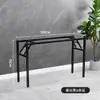 Estrutura de mesa dobrável pernas de mesa brancas restaurante metal suporte de camada dupla prateleira dobrável suporte de flores suporte de mola atacado