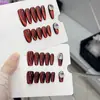 Fototerapia manual pura usando pieza de uña 12 piezas ojo de gato rojo usando uña al por mayor producto terminado uso repetido arte de uñas