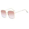 Nuevas Gafas de Sol de Moda Ins con Montura Grande para Caras Anchas, Unisex, Retro, Efecto Adelgazante, Gafas de Sol con Protección UV400
