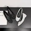 Zapatos Planos para Mujer con Lazo de Lunares que Aumentan la Altura 5 cm Nuevo Estilo 2026 Zapatos Mary Jane de Gamuza sin Cordones Inspirados en Chanel