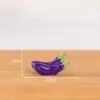 Paisaje en miniatura, figuras creativas y realistas con temática de comida, muñecos de verduras, decoración de casa de muñecas, accesorios decorativos para manualidades, adornos en miniatura