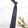 Gravata Masculina para Negócios 2025 Casual Formal Poliéster Seda Tingida no Fio Fabricante Atacado Pontual Gravata Multicolorida