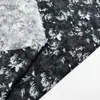 Tecido Jacquard Chiffon Estampado Estilo Chinês 130g em Estoque para Vestidos Femininos, Camisas, Blusas e Roupas Infantis