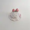 Sombreros de Bebé Coreanos Yipan 2026 Verano Estilo Delgado Dulce Lazo Sombrero de Pescador Sombrero Cubo para Bebé Venta al por Mayor