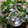 Vaso de vidro transparente vaso suspenso decorações criativas para casa