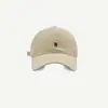 Gorra de Béisbol para Mujer, Adecuada para Todas las Estaciones, Estilo Coreano Simple con Bordado de Letra N, Gorra de Visera para el Sol de Verano, Gorra de Pareja a la Moda