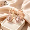 Xuping Brazaletes Rusos Transfronterizos para Oreja, Aros Color Oro de 18K con Incrustaciones de Diamantes, Joyería de Lujo Ligero de Alta Gama al por Mayor para Mujeres