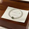 Nuevo Pulsera de Perlas Shijia Estilo Chino con Cuentas de la Fortuna de Jade Hetian Imitación, Diseño Fresco, Exquisito Estilo Nacional con un Toque de Alta Gama