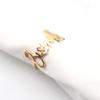 Anillo de servilleta decorativo de aleación con letras DIY, hebilla para servilletas de restaurante occidental, hotel, boda, gran oferta de AliExpress.