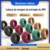 Resistente ao desgaste e durável nylon 3mm cabeça de moagem de almofada de limpeza com polimento de metal punho mini fibra desenho em forma de bola cabeça de moagem