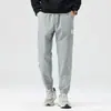 Pantalones Casuales de Trabajo para Hombre Nueva Colección Primavera y Otoño Versátiles de Moda Tendencia Marca de Moda Pantalones Deportivos Jogger para Hombre