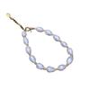 Pulsera de Conejo de Jade con Perlas de Agua Dulce Naturales de Venta Caliente en Otoño, Pulsera de Perlas en Forma de Arroz, Joyería Estilo Familia Zhou, Comercio Exterior