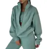 Ropa de mujer europea y americana 2026, nuevo conjunto deportivo de otoño, sudadera de moda cómoda y casual y conjunto de pantalones de pierna ancha