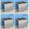 Acero Inoxidable 304 Lavabo Quirófano Grifo Automático por Inducción con Pedal Lavabo de Lavado Taller de Purificación Lavamanos