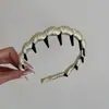 Diadema de Satén Grueso Ondulado de Corona Alta Estilo Coreano para Mujer 2026 Nueva Diadema Simple Versátil