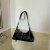 Bolsa tote versátil e moderna estilo Maillard para ombro e axila, novo design retrô de nicho, bolsa feminina de luxo leve