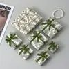 En stock Cielo y Tierra Cubierta Caja de Empaque para Joyería Caja de Joyería Impresa Clásica para Anillo Pulsera Collar Caja de Regalo para Empaque de Joyería