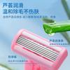 Maquinilla de afeitar de seis capas Maquinilla de afeitar de 6 capas Especial para mujeres Cabello de las axilas Cabello de manos y piernas Artefacto para afeitar Dispositivo de depilación de vello púbico privado