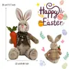 Conejo de Pascua Conejito Lindo Fiesta Conejo Hermoso Adorno Primavera Escritorio Festivo Habitación Venta al por Mayor