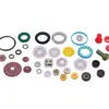 Sello de aceite con esqueleto de acero inoxidable, sello de doble labio de cuatro fluoruros de PTFE para compresor de aire, anillo de sello de aceite resistente al desgaste