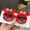 Gafas de Sol de Dibujos Animados para Niños Bebé Lindas Personalizadas con Foto Gafas Decorativas Hombres y Mujeres Niños Moda Gafas de Sol con Lazo