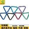 Atacado do Fabricante Mosquetão Triangular Nº 5 Fivela Colorida para Pendurar Mochila Pequena Acessórios de Joias Outdoor Roupas Infantis DIY