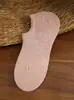 Calcetines de Malla para Mujer Tipo Barco, Calcetines de Algodón Puro, Antideslizantes, Invisibles, Calcetines Cortos Transpirables Finos para Mujer