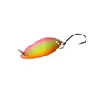 Gran Venta Procesamiento 2.5g Lentejuelas de Señuelo Coloridas Cuchara-shaped Lure Señuelo Metálico Señuelo Falso Trucha Boca de Caballo Lentejuelas