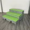 Aula de Música para Estudiantes Madera Maciza Tres Niveles y Cuatro Niveles Retráctil Móvil Podio de Coro Musical Podio del Director