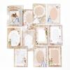 Poesia de Açúcar bloco de notas de papel kraft branco série de papel timbrado espaço-tempo material de decoração de colagem retrô para diário 60