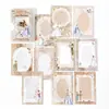 Poesía de Azúcar Papel Kraft Blanco Cuaderno Serie Carta Tiempo y Espacio Material de Decoración para Diario Collage Vintage 60 Hojas Incluidas