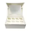 Caixa para Cupcake com 12 Cavidades Caixa para Cupcake Caixa para Tarte 1246-Granule Embalagem Personalizada para Confeitaria Caixa de Papel