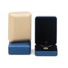 Liquidación PU cuero hierro joyero collar colgante joyería caja de almacenamiento de joyas una gran cantidad en stock fabricantes mayoreo