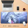 Fábrica Fonte Mouse Pad Grande Personalizado Estilo Logo Fulilian Desk Pad Antiderrapante Impermeável Borda Travada Mouse Pad