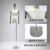 Modelo de Mano Galvanizado Accesorios Estilo Coreano Clavícula Pecho Plano Medio Cuerpo Ventana Maniquí de Mujer Mesa Tienda de Ropa Soporte de Exhibición de Cuerpo Completo