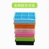 Bandeja de Hielo de Silicona Personalizada de 6 Celdas Celdas Grandes Caja para Suplementos Alimenticios Silicona Seis Conectadas Bola de Hielo Molde de Silicona para Cubitos de Hielo Cuadrados Molde para Cubitos de Hielo