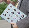 100 Pegatinas de Boceto Cómics Coreanos Transfronterizo Transmisión Caliente Deberían Ayudar Cuenta de Gastos Taza de Agua Teléfono Móvil Decoración Pegatinas Impermeables