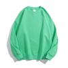 Sudadera de Algodón de Doble Cara de 300 g Cuello Redondo Pulóver Hombro Caído Corte Holgado Pareja/Padre-Hijo Logotipo Personalizado Manga Larga Moderna Versátil
