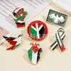 Broche Insígnia Bandeira Nacional Popular Transfronteiriça Acessórios DIY Broche Bandeira da Paz do Paquistão Pino de Cartão Fabricante Atacado