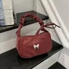 Bolso de Mano con Estampado de Leopardo Estilo Coreano para Mujer 2026 Nuevo Elegante Bolso de Mano Plegado Elegante Bolso Cruzado de Hombro para el Brazo Bolso Casual para Mujer