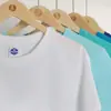Camiseta 100% Algodão, Gola Redonda, Manga Curta, Roupa de Trabalho, Impressão de Logo Personalizado, Roupa de Trabalho Corporativa, Camiseta Publicitária, Camiseta Cultural, Uniforme de Turma, Bordado