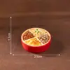 Micro Paisagem Criativa Bolinhos de Ano Novo Produtos de Ano Novo Saco da Sorte Brinquedo de Comida Casa de Bonecas Decorações DIY Acessórios Mini Enfeites Pequenos