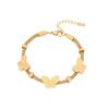 [Ice Meng] Pulseira de Flor de Amor da Moda Pulseira de Borboleta Nova Joia Transfronteiriça Europeia e Americana B557