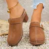 Sandalias de Tira Cruzada con Tacón Grueso y Punta Abierta para Mujer, Comercio Exterior Europeo y Americano 2026 Verano, Plataforma de Cuña Exterior, Suela Gruesa, Moda, Chanclas sin Cierre